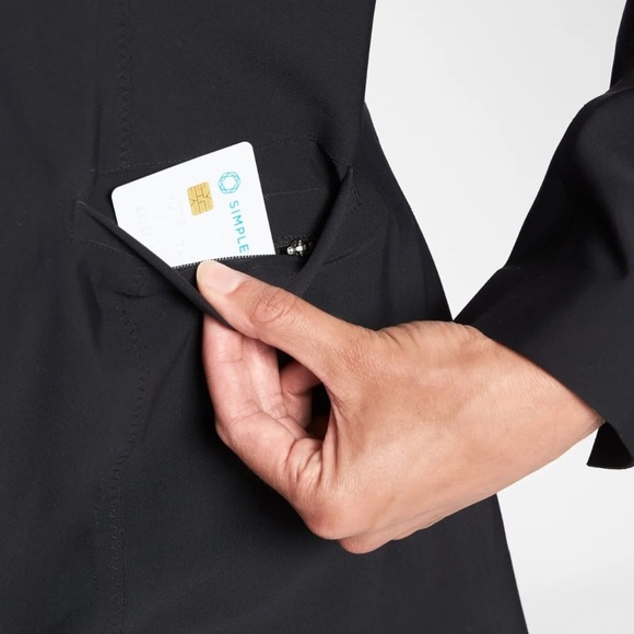 NWT Athleta Cosmic Open Front Activewear Jacket Blazer style 350837 size 4 - Picture 4 of 11